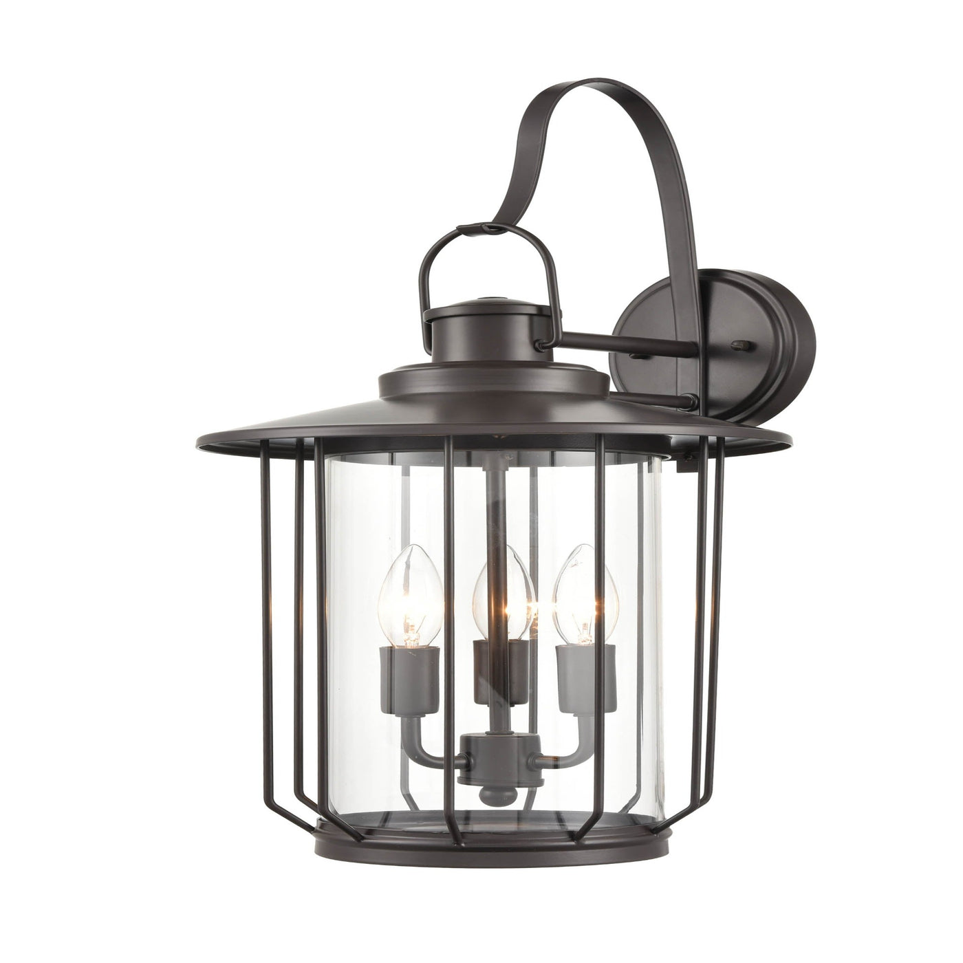 Millennium Lighting 3 Light 22.5" Outdoor Wall Sconce, Belvoir Collection