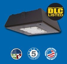LED 40 or 60 Watt Low Profile Canopy Universal Ballast 120-277 CP_WLEDUNIV