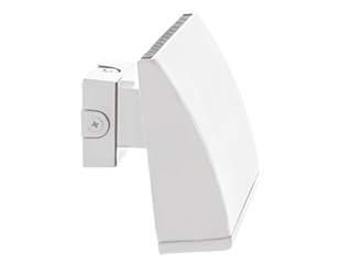LED Wall Pack, 52W, 120-277V, White Finish