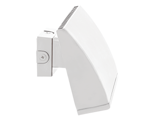LED Wall Pack, 52W, 120-277V, White Finish