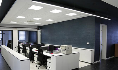 1 x 4 Foot LED Flat Panel, 40W, 120-277V, 5200 Lumen, 5000K