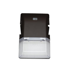 LED Mini Wall Pack, 20 Watt, 2840 Lumens, 120-277V, Bronze Finish, Photocell
