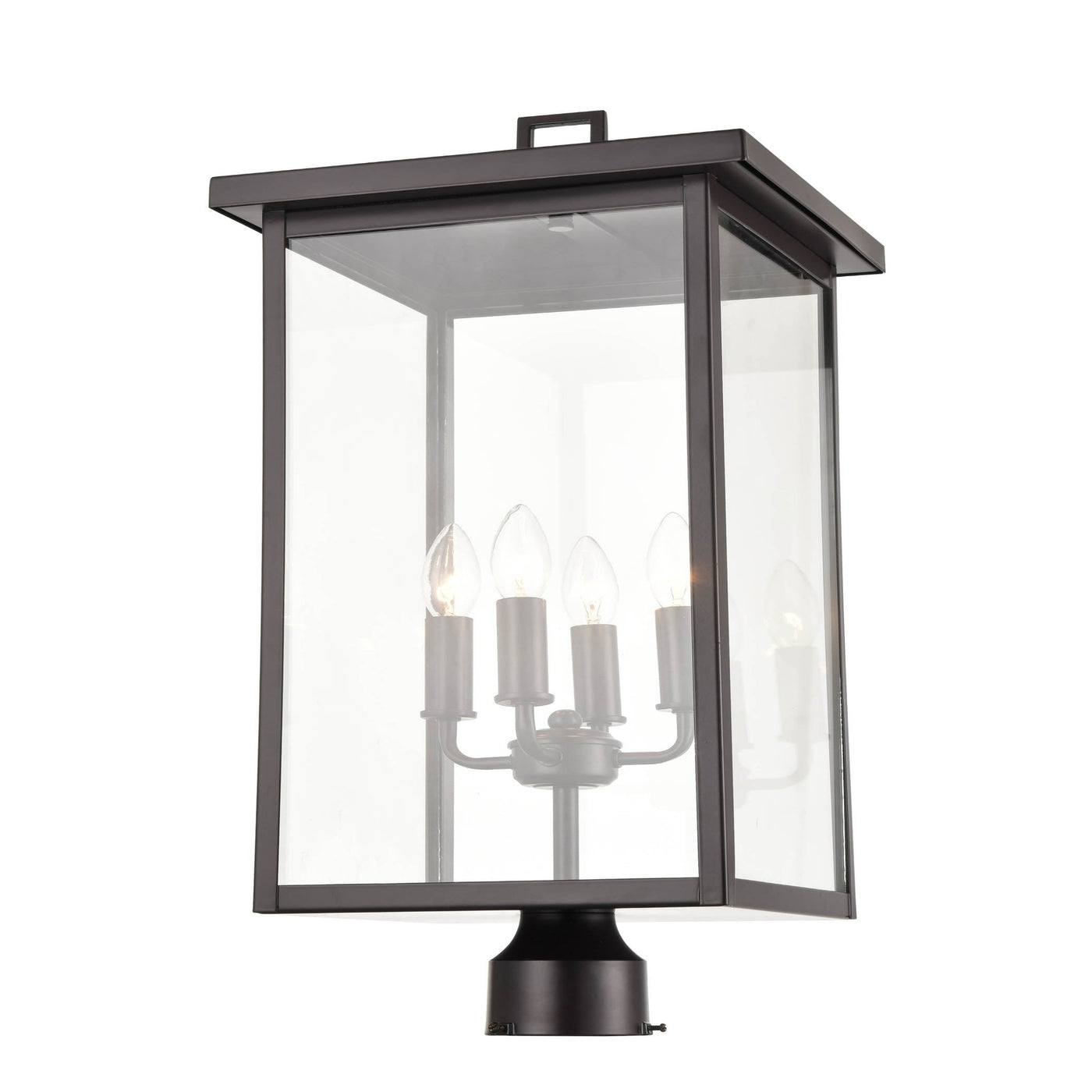 Millennium Lighting 4 Light 30" Outdoor Post Lantern, Barkeley Collection