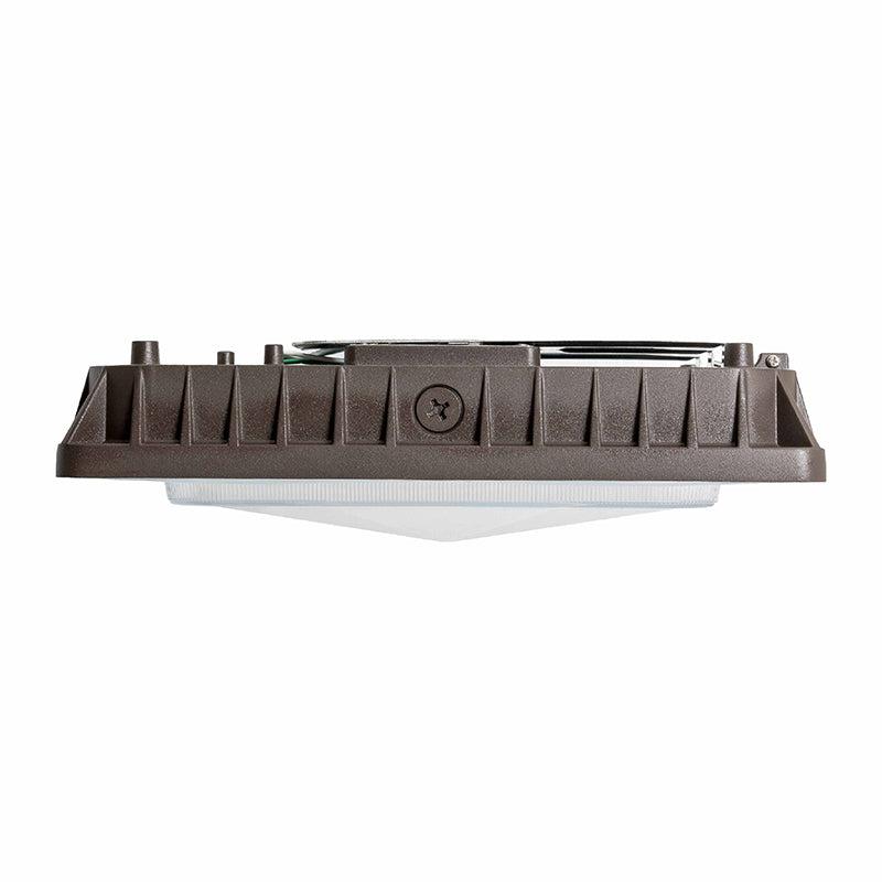 CDLX LED Power Adjustable Low Profile Canopy Light, 30/40/60/80Watt Selectable, 9650 Lumens, 120-277V, 3000k, 4000K, or 5000K