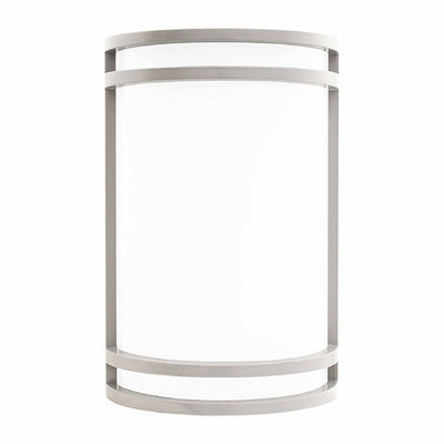 LED Indoor/Outdoor Wall Sconce, 15W, 980Lumens, 120V, CCT Selectable 2700K/3000K/3500K/4000K/5000K, Black, Silver, or Oil-Rubbed Bronze