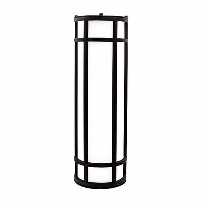 18" LED Outdoor Wall Sconce, 20W, 1500 Lumens, 120-277V, CCT Selectable 3000K/4000K/5000K, Dark Bronze or Silver Finish