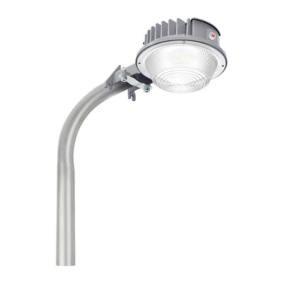 Led Area Dusk to Dawn Light with Photocell, 7,800 Lumens, 36W/42W/60W Selectable, 120-277V, CCT Selectable 3000K/4000K/5000K, Grey Finish