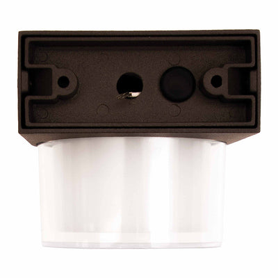 LED Round Mini Up/Down Wall Light, 400 Lumens, 12V, CCT Selectable 3000K/4000K/5000K, Dark Bronze Finish