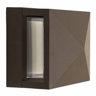 LED Angled Mini Wall Light, 200 Lumens, 12V, CCT Selectable 3000K/4000K/5000K, Dark Bronze Finish