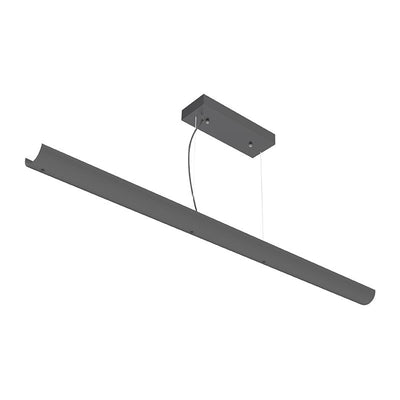 8' LED Direct or Indirect Linear Fixture, 4,500Lumens, 40W/50W/60W Selectable, 120-277V, CCT Selectable 3000K/3500K/4000K, White or Black Finish