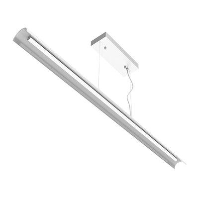 8' LED Direct or Indirect Linear Fixture, 4,500Lumens, 40W/50W/60W Selectable, 120-277V, CCT Selectable 3000K/3500K/4000K, White or Black Finish