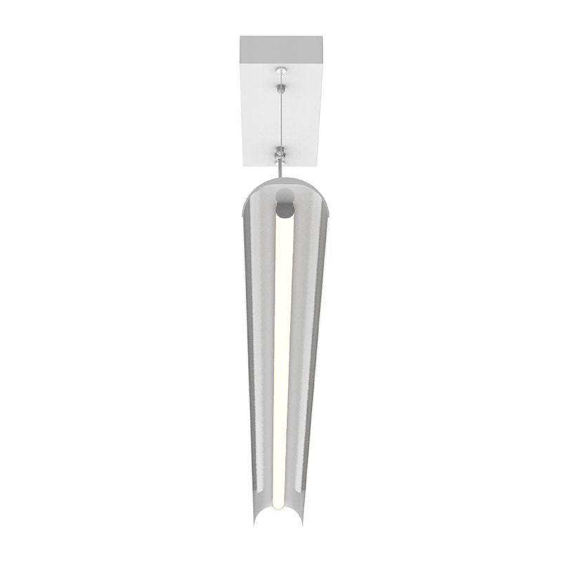 4' LED Direct or Indirect Linear Fixture, 2,500Lumens, 20W/25W/30W Selectable, 120-277V, CCT Selectable 3000K/3500K/4000K, White or Black Finish