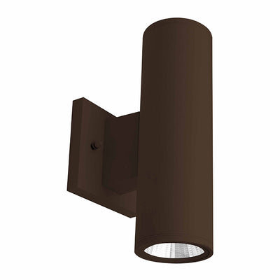 3" LED Cylinder Up/Downlight, 1300 Lumens, 18 Watt, 120 Volts, CCT Selectable 3000K/4000K/5000K, Available in Black, Bronze, Brushed Nickel, or White