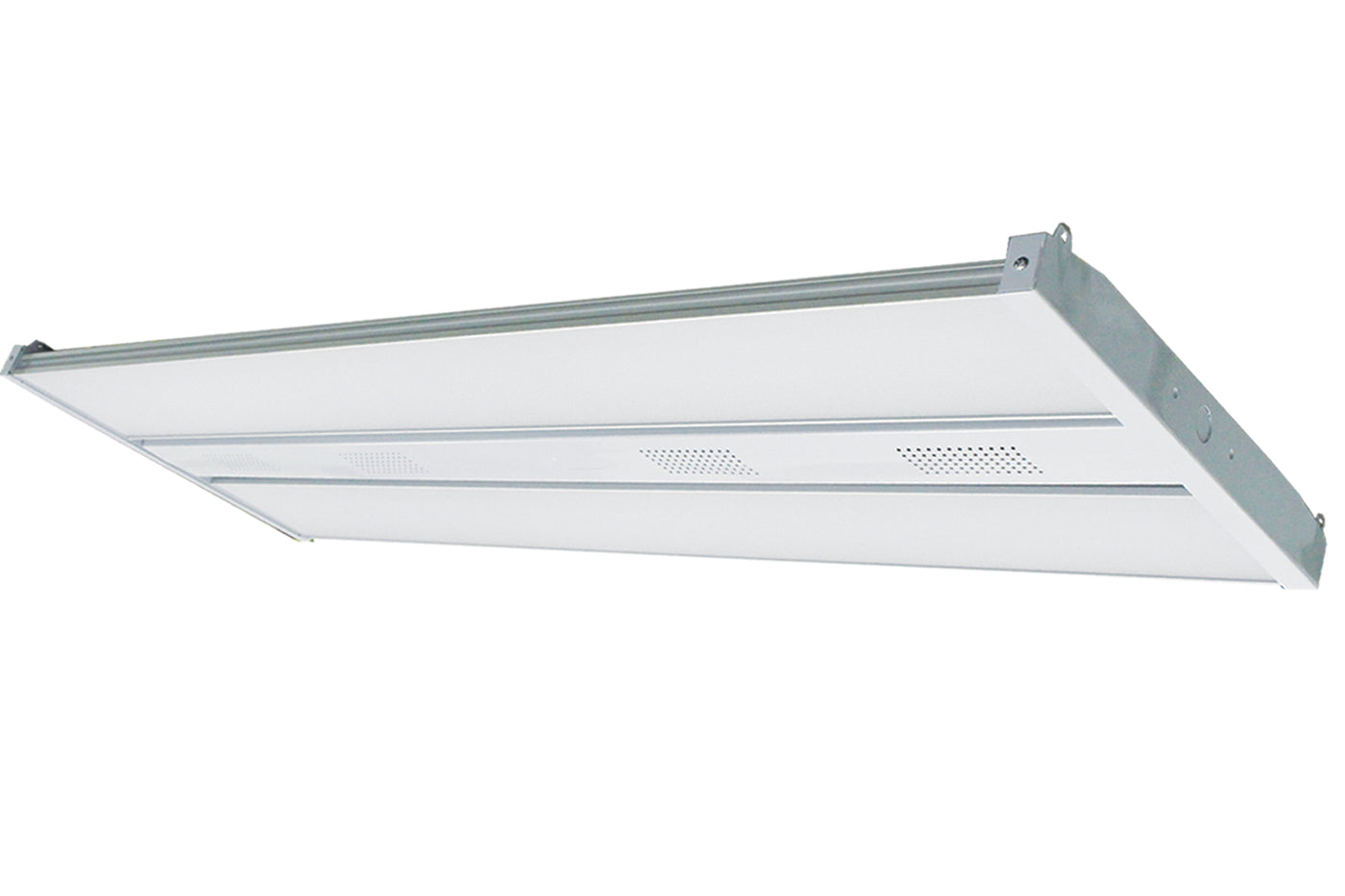 4ft Linear High Bay, 52,000 Lumens, 200W/300W/400W Selectable, 120-277V, 5000K CCT, White Finish