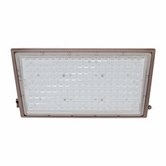 LED Non-Cutoff 2nd Generation Wall Pack, 150W, 19200 Lumens, 120-277V, 3000K, 4000K, or 5000K CCT, Dark Bronze Finish