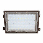 LED Non-Cutoff 2nd Generation Wall Pack, 50W, 6000 Lumens, 120-277V, 3000K, 4000K, or 5000K CCT, Dark Bronze Finish