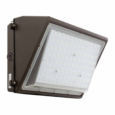 LED Non-Cutoff 2nd Generation Wall Pack, 48W, 6480 Lumens, 120-277V, 3000K, 4000K, or 5000K CCT, Dark Bronze Finish