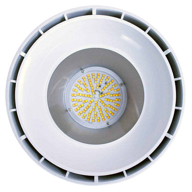 9" Ceiling Mount Cylinder Light, 6,400Lm, CCT & Wattage Selectable, 120-277V, White