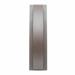 Crest Collection Lunette Trim Wall Sconce, 1800 Lumens, 100-277V, 5/10/15/20W Selectable, 3000K, 4000K, or 5000K, Dark Bronze or Silver