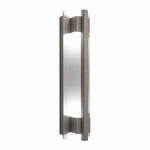 Crest Collection Grasp Trim Wall Sconce, 1800 Lumens, 100-277V, 5/10/15/20W Selectable, 3000K, 4000K, or 5000K, Dark Bronze or Silver