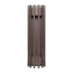 Crest Collection Grasp Trim Wall Sconce, 1800 Lumens, 100-277V, 5/10/15/20W Selectable, 3000K, 4000K, or 5000K, Dark Bronze or Silver