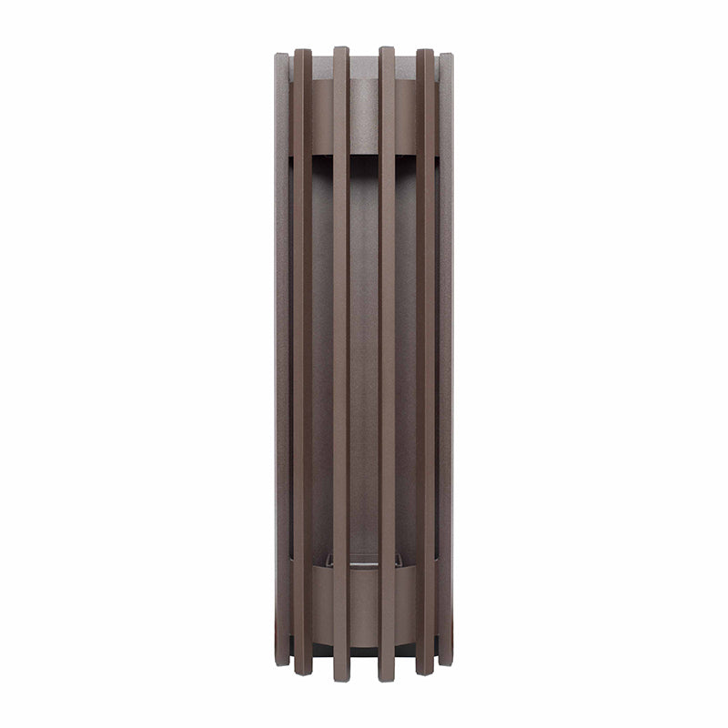 Crest Collection Grasp Trim Wall Sconce, 1800 Lumens, 100-277V, 5/10/15/20W Selectable, 3000K, 4000K, or 5000K, Dark Bronze or Silver