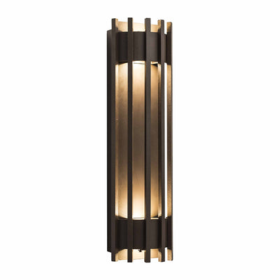 Crest Collection Pen Trim Wall Sconce, 1800 Lumens, 100-277V, 20W, 3000K, 4000K, or 5000K, Dark Bronze or Silver