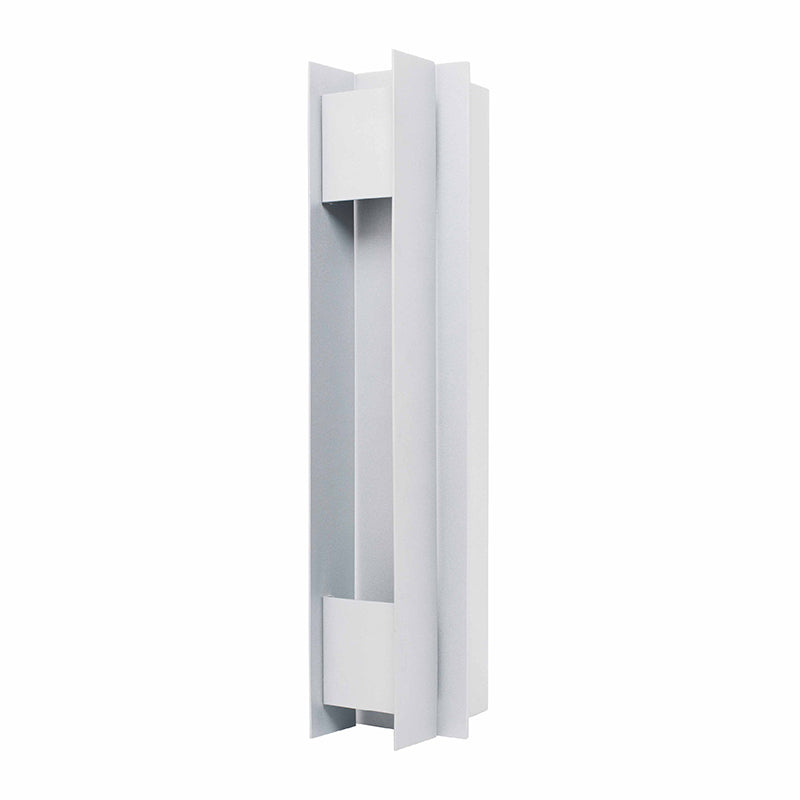 Crest Collection Passage Trim Wall Sconce, 1800 Lumens, 100-277V, 5/10/15/20W Selectable, 3000K, 4000K, or 5000K, Dark Bronze or Silver