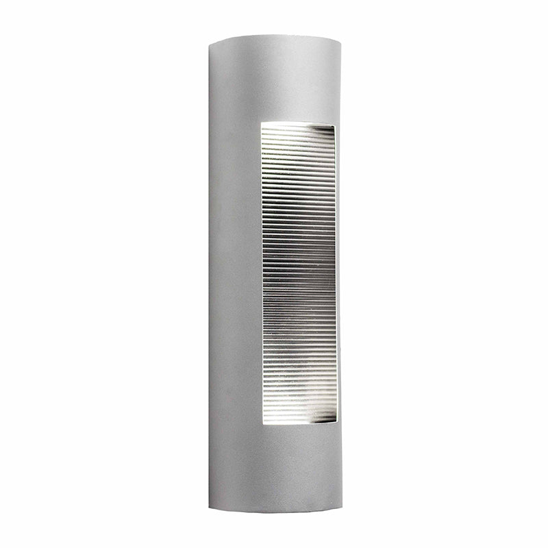 Crest Collection Burrow Trim Wall Sconce, 1800 Lumens, 100-277V, 20W, 3000K, 4000K, or 5000K, Dark Bronze or Silver