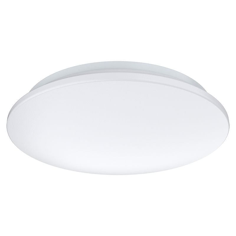 14" LED Flush Cloud Fixture, 20W, 1,500 Lumens, 120V, CCT Selectable 2700K/3000K/3500K/4000K/5000K, White Finish