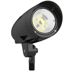 LED X-Gen Bullet Flood Light, 30W/40W/50W Selectable, 6200 Lumens, CCT Selectable 3000K/4000K/5000K, 120-277V, Black Finish
