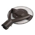 Garden Post-Top Light, 13,000 Lumens, 60W/80W/1000W Selectable, 120-277V, CCT Selectable 3000K/4000K/5000K, Bronze Finish