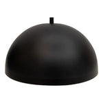 LED 20" Vintage Pendant Light, 40W, 2250LM, 120V, CCT Selectable 2700K/3000K/35000K/4000K/5000K, Black Gold or White Silver Finish