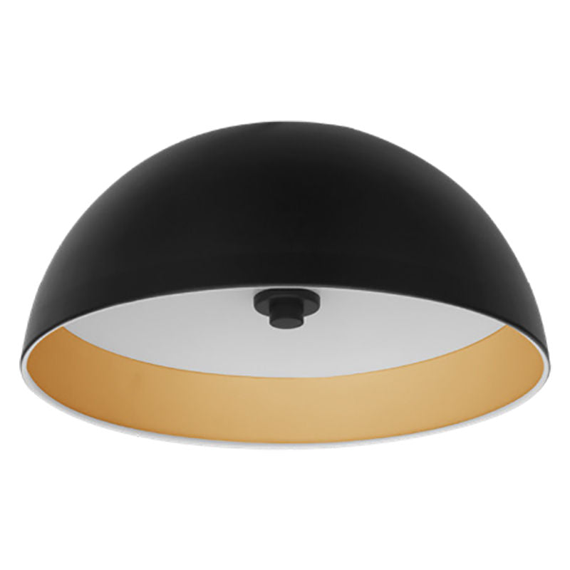 LED 20" Vintage Pendant Light, 40W, 2250LM, 120V, CCT Selectable 2700K/3000K/35000K/4000K/5000K, Black Gold or White Silver Finish