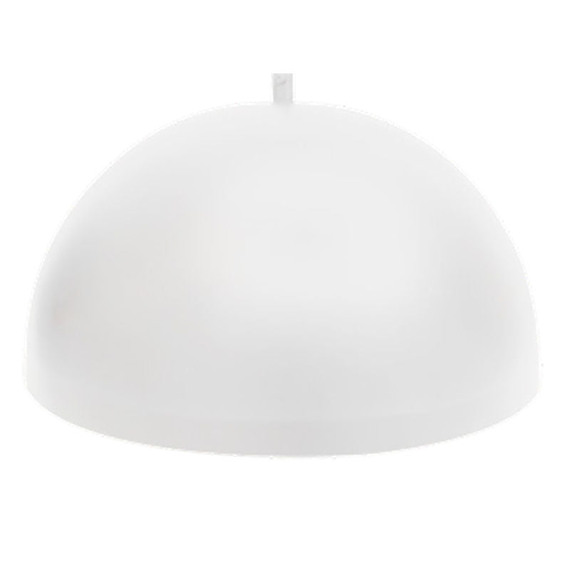 LED 20" Vintage Pendant Light, 40W, 2250LM, 120V, CCT Selectable 2700K/3000K/35000K/4000K/5000K, Black Gold or White Silver Finish