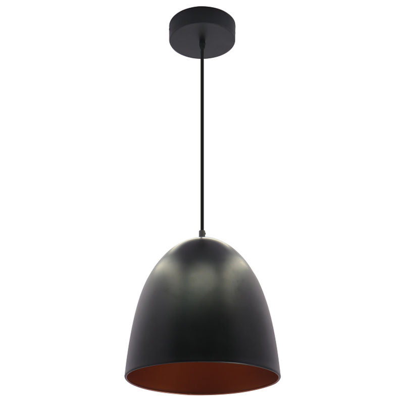 LED 12" Pan Pendant With 6FT Adjustable Rod Pendant Light, 24W, 820LM, 120V, CCT Selectable 2700K/3000K/35000K/4000K/5000K, White Gold or Black Gold Finish