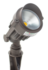 LED Bullet Landscape Flood Light, 6 Watt, 450 Lumens, 120-277V, 2700K, 3000K, 4000K or 5000K CCT, Knuckle Mount