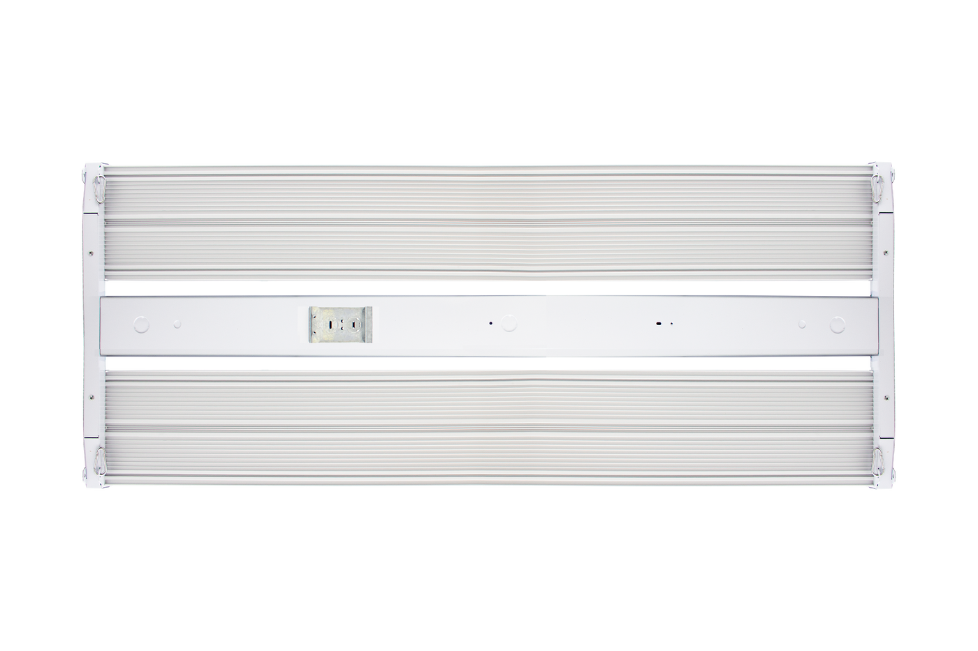 4ft Linear High Bay, 52,000 Lumens, 200W/300W/400W Selectable, 120-277V, 5000K CCT, White Finish
