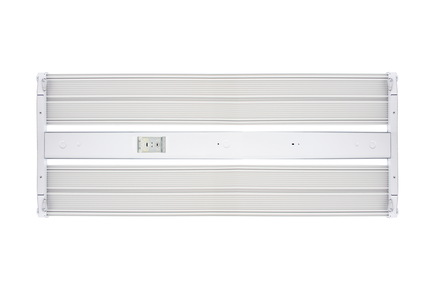 4ft High Voltage Linear High Bay, 62,500 Lumens, 500W, 480V, 5000K CCT, White Finish