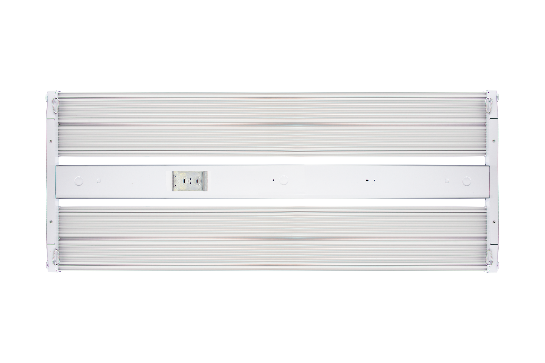4ft High Voltage Linear High Bay, 62,500 Lumens, 500W, 480V, 5000K CCT, White Finish