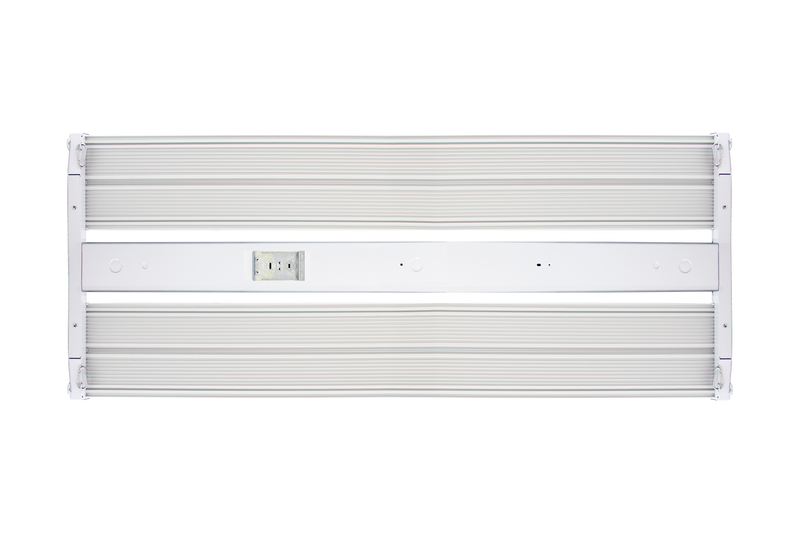 4ft High Voltage Linear High Bay, 62,500 Lumens, 500W, 480V, 5000K CCT, White Finish