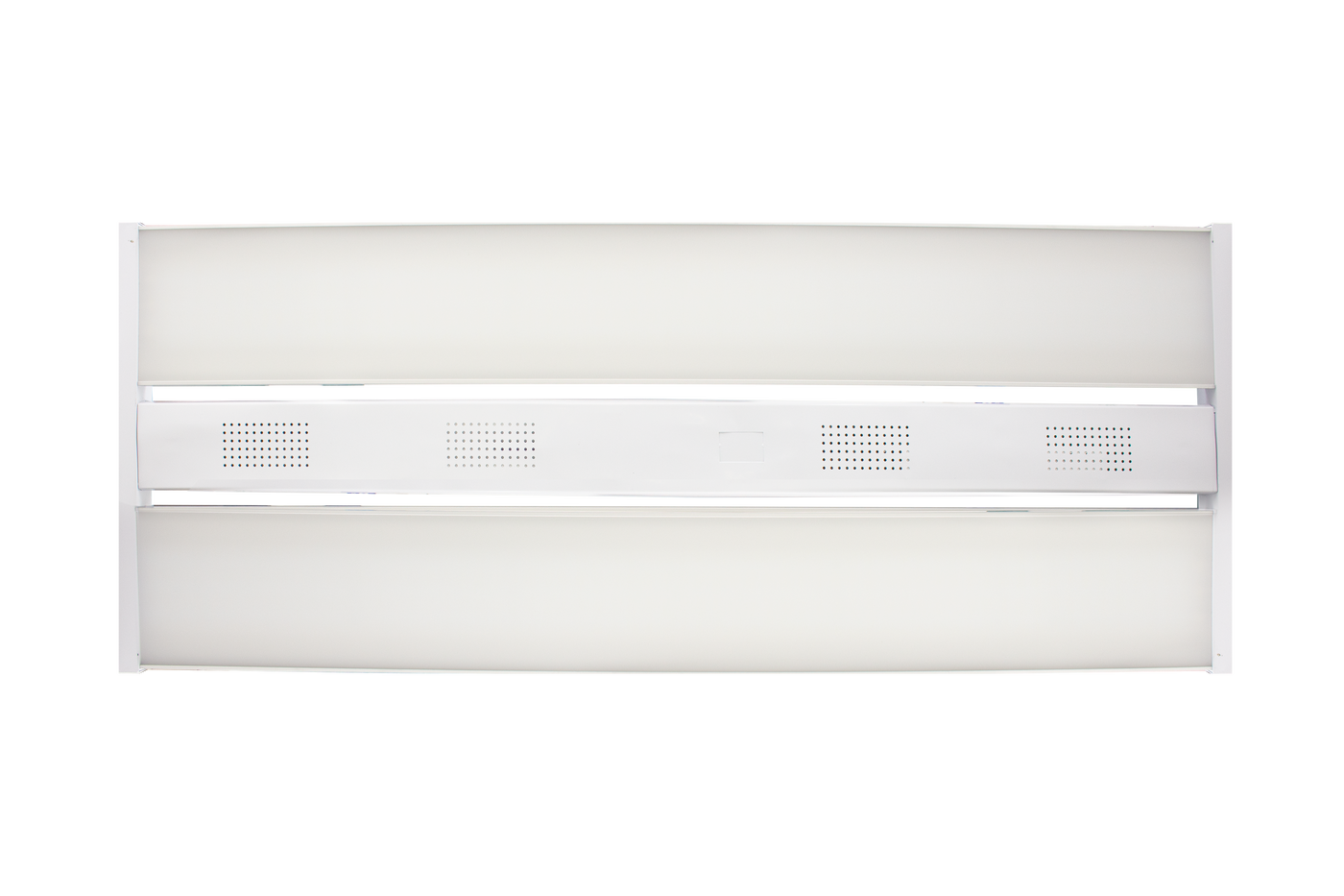 4ft Linear High Bay, 62,500 Lumens, 500W, 120-277V, 5000K CCT, White Finish