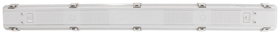 4 Foot LED Linear Vapor Tight Fixture, 46 watt, 6350 Lumens, CCT Selectable,120-277V (Narrow Width)