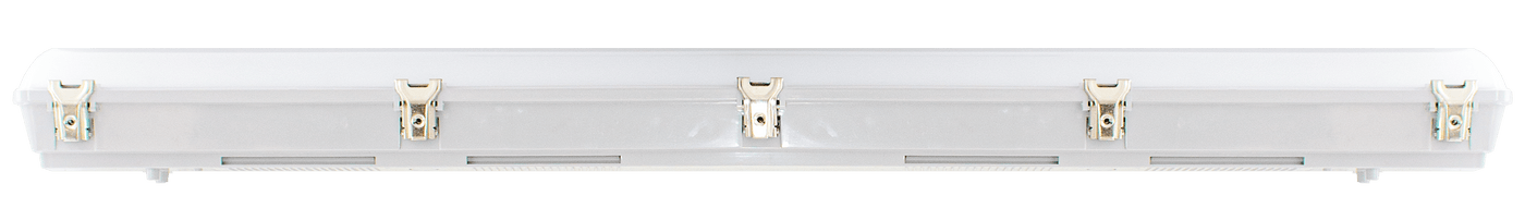 4 Foot LED Linear Vapor Tight Fixture, 46 watt, 6350 Lumens, CCT Selectable,120-277V (Narrow Width)