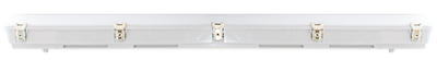 4 Foot LED Linear Vapor Tight Fixture, 46 watt, 6350 Lumens, CCT Selectable,120-277V (Narrow Width)
