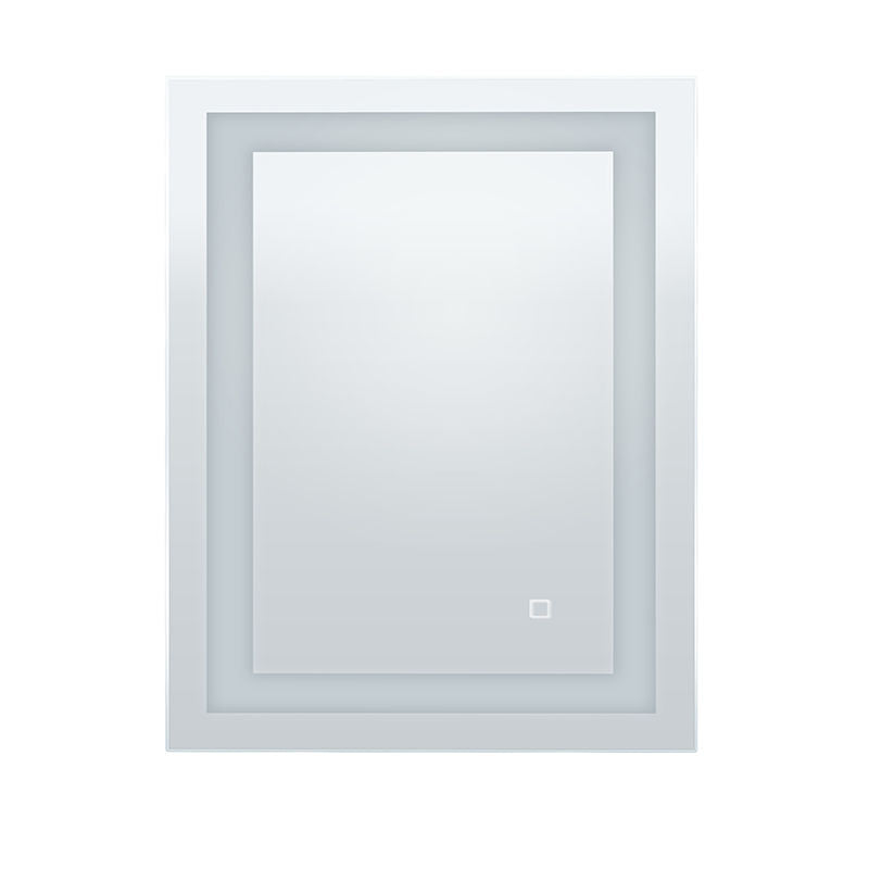 36"x24" Frontlit LED Mirror and Cabinet, 3,080 Lumens, 44W, 120V CCT Selectable 3000K/4500K,6500K