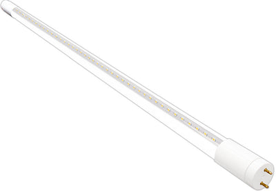 12 PK 12 Watt 3' LED T8 LED Glass Tube, 1600 Lumens, A/C Direct or Ballast Compatible, Clear or Frosted Lens