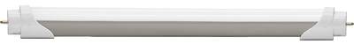 25PK 2 ft. T8 LED Frosted Tube, 10W, 1300 Lumens, 4000K or 5000K CCT, 120-277V