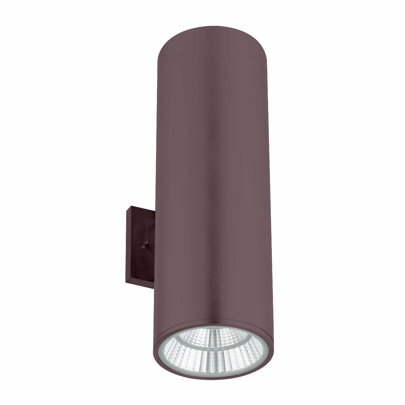 Large LED Cylinder Up/Downlight, 3200 Lumens, 40 Watt, 120 Volts, CCT Selectable 3000K/4000K/5000K, Available in Black, Bronze, Brushed Nickel, or White