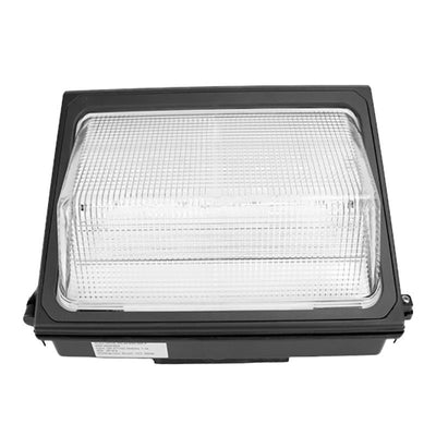 LED Non-Cutoff Wall Pack with Emergency Backup, 45W/65W/85W Selectable, 11,900 Lumens, 120-277V, CCT Selectable 3000K/4000K/5000K, Dark Bronze Finish